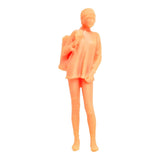 Maxbell 1:64 Model People Figure Scenes Realistic Tiny People for Decoration Diorama Backpacker Girl