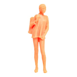 Maxbell 1:64 Model People Figure Scenes Realistic Tiny People for Decoration Diorama Backpacker Girl