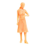 Maxbell 1:64 Model People Figure Scenes Realistic Tiny People for Decoration Diorama Dress Lady