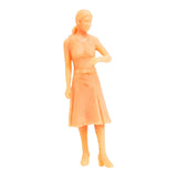 Maxbell 1:64 Model People Figure Scenes Realistic Tiny People for Decoration Diorama Dress Lady