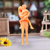 Maxbell 1:64 Model People Figure Scenes Realistic Tiny People for Decoration Diorama Mom Holds Baby