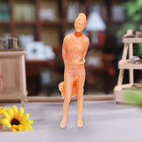 Maxbell 1:64 Model People Figure Scenes Realistic Tiny People for Decoration Diorama Office Lady