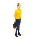 Maxbell 1:64 Model People Figure Scenes Realistic Tiny People for Decoration Diorama Office Lady