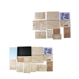 Maxbell 1/35 Scale Architecture Layouts Unassembly for Diorama Layout With Base