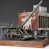 Maxbell 1/35 Scale Architecture Layouts Unassembly for Diorama Layout With Base