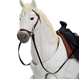 Maxbell 1/12 Scale Action Figures Figurine Mini Size Horse Figurine Ornament White