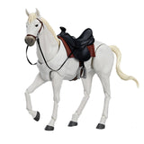 Maxbell 1/12 Scale Action Figures Figurine Mini Size Horse Figurine Ornament White