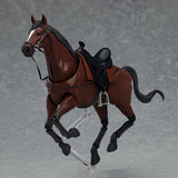 Maxbell 1/12 Scale Action Figures Figurine Mini Size Horse Figurine Ornament Brown