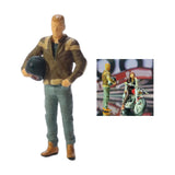 Maxbell 1/64 Figures Model Ornament for DIY Scene Decor Sand Table Decor Style E