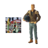 Maxbell 1/64 Figures Model Ornament for DIY Scene Decor Sand Table Decor Style E