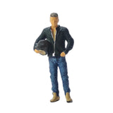 Maxbell 1/64 Figures Model Ornament for DIY Scene Decor Sand Table Decor Style F