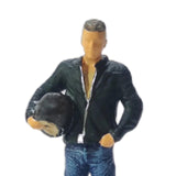 Maxbell 1/64 Figures Model Ornament for DIY Scene Decor Sand Table Decor Style F