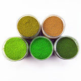 Maxbell Artificial Grass Debris for Railway Layout Layout Props Miniatures Landscape brown