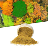 Maxbell Artificial Grass Debris for Railway Layout Layout Props Miniatures Landscape brown