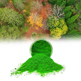 Maxbell Artificial Grass Debris for Railway Layout Layout Props Miniatures Landscape green