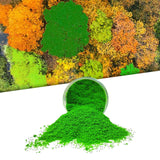 Maxbell Artificial Grass Debris for Railway Layout Layout Props Miniatures Landscape green