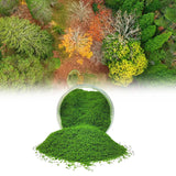 Maxbell Artificial Grass Debris for Railway Layout Layout Props Miniatures Landscape dark green