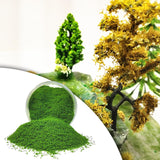Maxbell Artificial Grass Debris for Railway Layout Layout Props Miniatures Landscape dark green