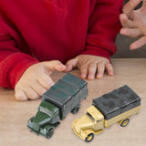 Maxbell 2 Pieces Simulation 1/72 Vehicle Model Kits for Micro Landscape Party Favors truck