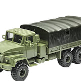 1/72 Scale Cargo Truck DIY Assembly for Tabletop Decor Children Collectibles With tent