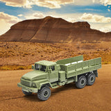 1/72 Scale Cargo Truck DIY Assembly for Tabletop Decor Children Collectibles Without tent