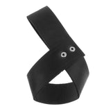 Maxbell 2xSword Frog Holster PU Leather Sword Holder for Adult Men Renaissance Cosplay Black