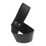 Maxbell 2xSword Frog Holster PU Leather Sword Holder for Adult Men Renaissance Cosplay Black