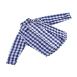 Maxbell 1/12 Scale Men Figure Clothes Trendy Outfit for 6 inch Figure Blue Long