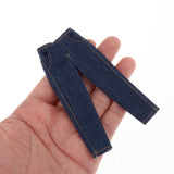 Maxbell 1/12 Scale Men Figure Clothes Trendy Outfit for 6 inch Figure Blue Long