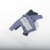 Maxbell 1/12 Scale Men Figure Clothes Trendy Outfit for 6 inch Figure Blue Long