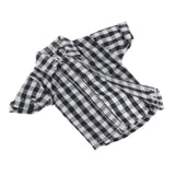 Maxbell 1/12 Scale Male Figure Clothes Outfit for 6inch Dolls Figure Black and White