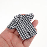 Maxbell 1/12 Scale Male Figure Clothes Outfit for 6inch Dolls Figure Black and White