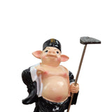 Cute Pilgrimage to The West Statue for Porch Office Decor Pig