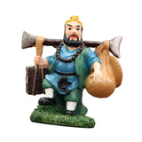 Maxbell Cute Pilgrimage to The West Statue for Porch Office Decor Junior Bro Sha
