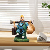 Maxbell Cute Pilgrimage to The West Statue for Porch Office Decor Junior Bro Sha