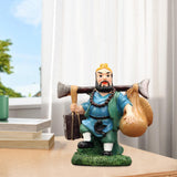 Maxbell Cute Pilgrimage to The West Statue for Porch Office Decor Junior Bro Sha