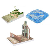 Maxbell 2 Pieces Sculpting Sheets DIY Scenery Scenic Architecture Model Diorama Base 1.7cmx20cmx30cm