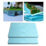 Maxbell 2 Pieces Sculpting Sheets DIY Scenery Scenic Architecture Model Diorama Base 1.7cmx30cmx40cm