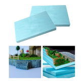 Maxbell 2 Pieces Sculpting Sheets DIY Scenery Scenic Architecture Model Diorama Base 2.7cmx30cmx40cm