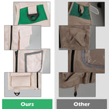 Maxbell 2xKids Explorer Costume Cargo Vest and Hat for Toddlers Park Ranger Zoo Keeper