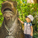 Maxbell 2xKids Explorer Costume Cargo Vest and Hat for Toddlers Park Ranger Zoo Keeper