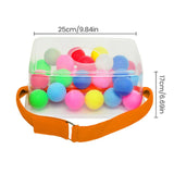 Maxbell 4 Shaking Swing Balls Game Fun Family Game Set for Family Game Set Playset
