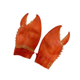 Maxbell 2x2x Lobster Claw Gloves Latex Crab Pliers Gloves for Role Playing Stage Party