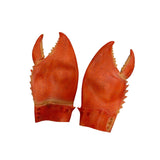 Maxbell 2x2x Lobster Claw Gloves Latex Crab Pliers Gloves for Role Playing Stage Party