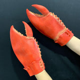 Maxbell 2x2x Lobster Claw Gloves Latex Crab Pliers Gloves for Role Playing Stage Party