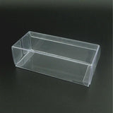 Maxbell 2x50 Pieces PVC Transparent Box Display Case for Dolls Model Cars Souvenirs