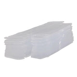 Maxbell 2x50 Pieces PVC Transparent Box Display Case for Dolls Model Cars Souvenirs