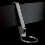 Maxbell 4xBelt Clip Key Holder Detachable Keyring Key Belt Clip Buckle for Purse Pants with 25mm keyring