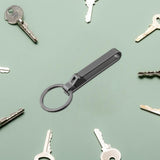 Maxbell 4xBelt Clip Key Holder Detachable Keyring Key Belt Clip Buckle for Purse Pants with 25mm keyring