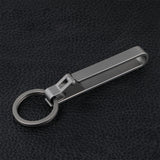 Maxbell 6xBelt Clip Key Holder Detachable Keyring Key Belt Clip Buckle for Purse Pants with 25mm keyring